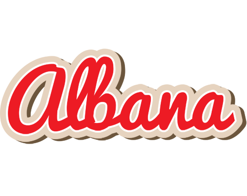 Albana chocolate logo