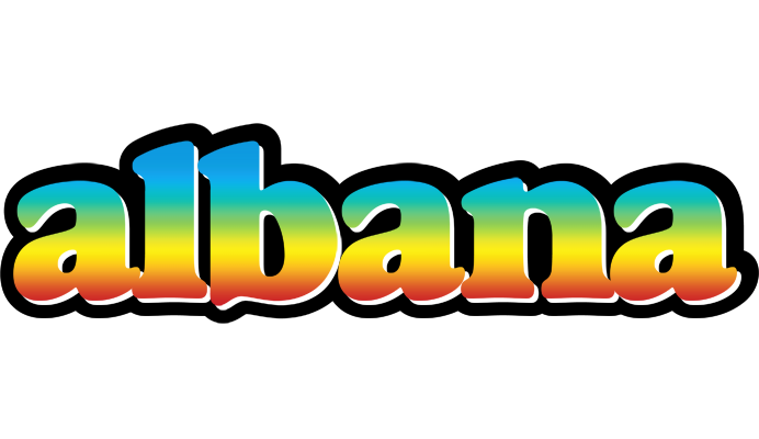 Albana color logo