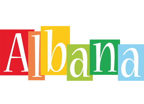 Albana colors logo