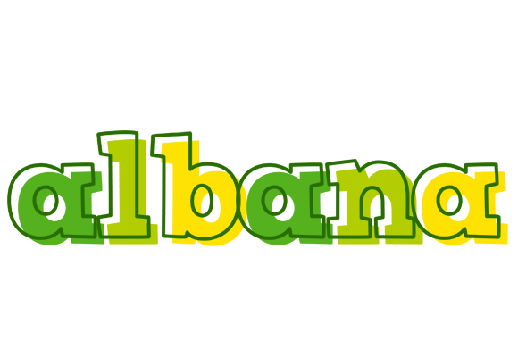 Albana juice logo