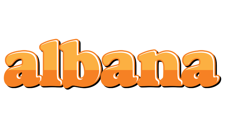 Albana orange logo