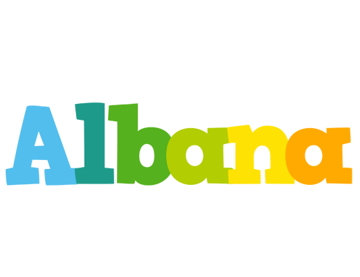 Albana rainbows logo