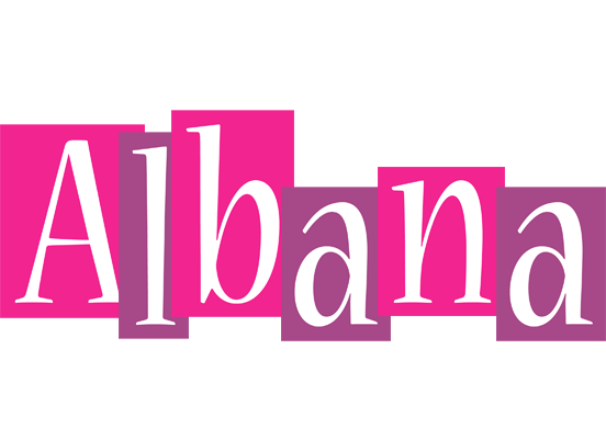 Albana whine logo