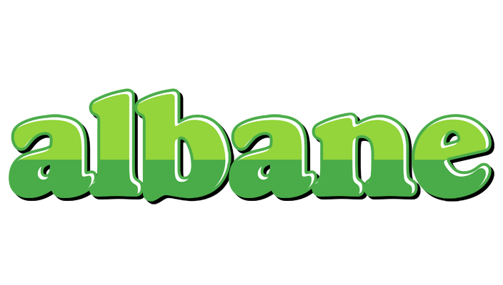 Albane apple logo