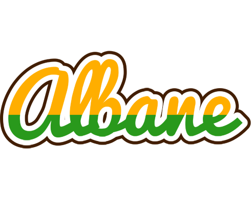 Albane banana logo