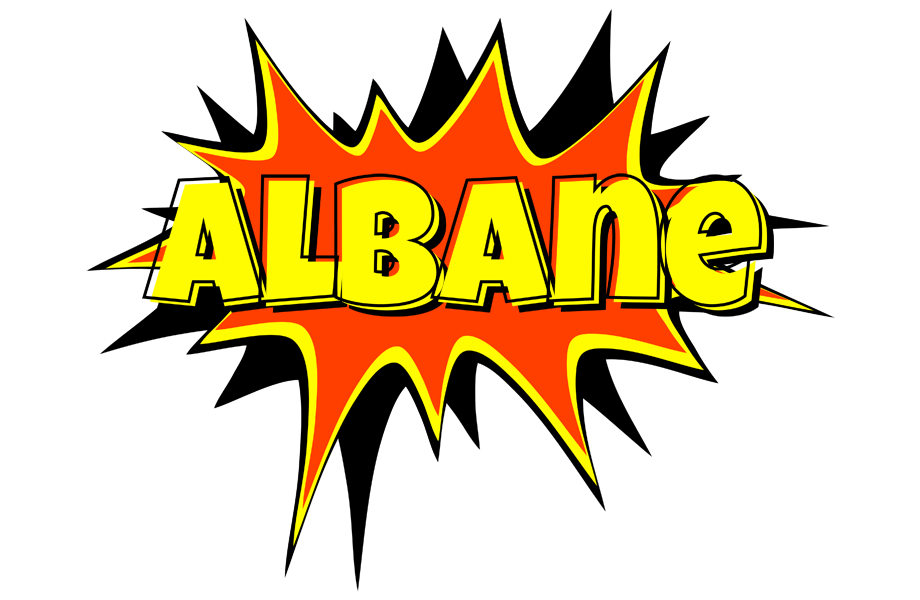 Albane bazinga logo