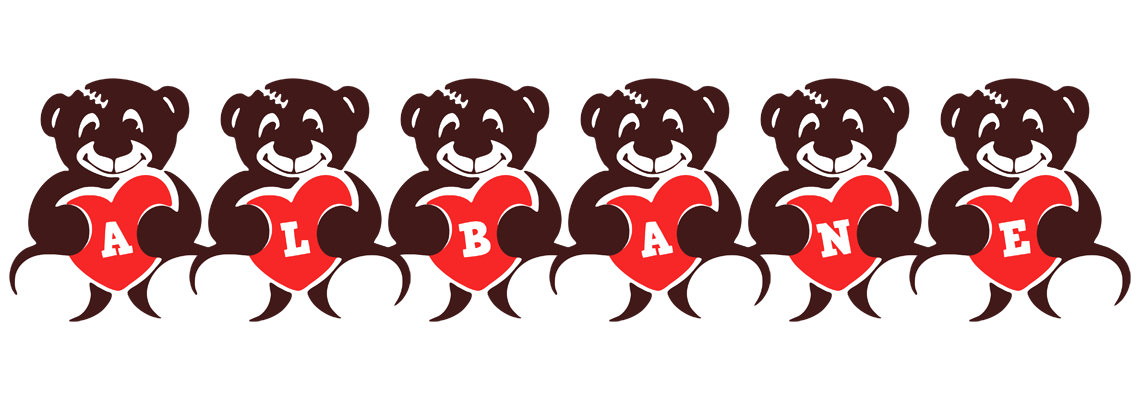 Albane bear logo