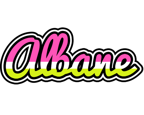 Albane candies logo