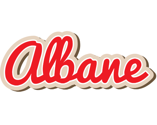 Albane chocolate logo