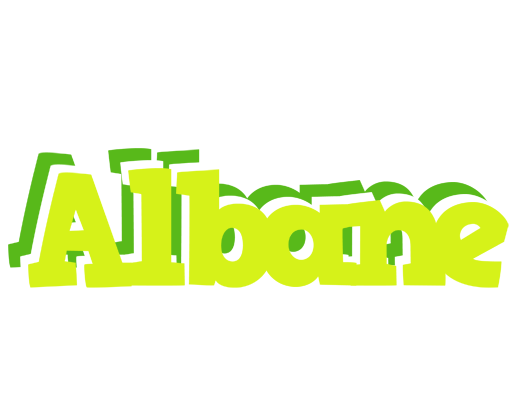 Albane citrus logo