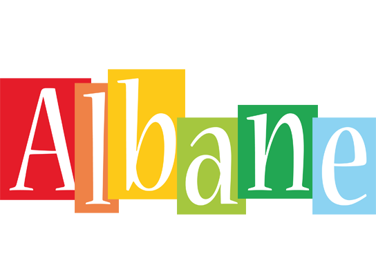 Albane colors logo