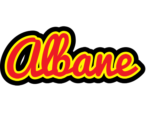 Albane fireman logo