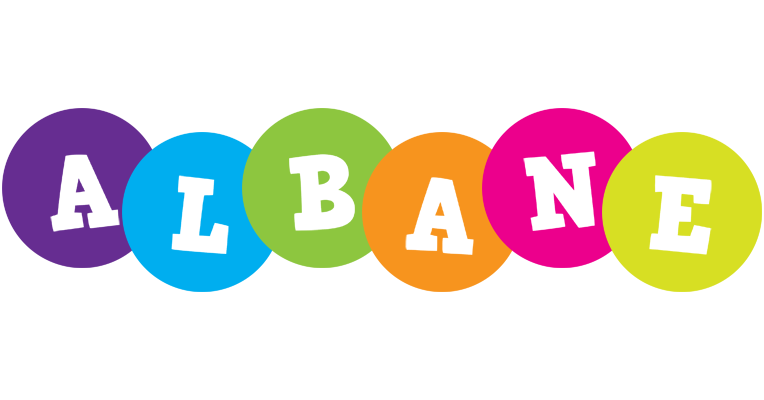 Albane happy logo