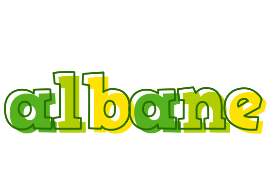 Albane juice logo