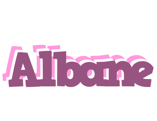 Albane relaxing logo