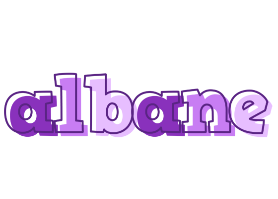 Albane sensual logo