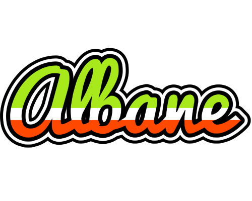 Albane superfun logo