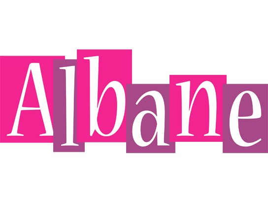 Albane whine logo