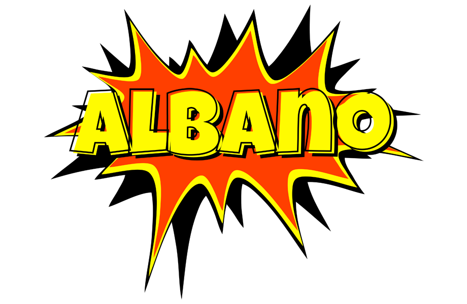 Albano bazinga logo