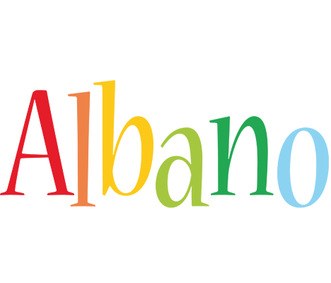 Albano birthday logo
