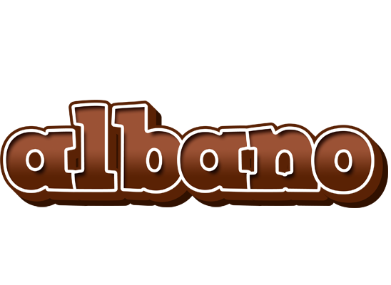 Albano brownie logo