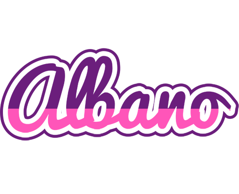 Albano cheerful logo