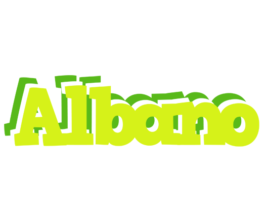 Albano citrus logo