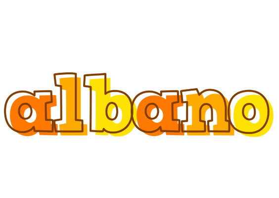 Albano desert logo