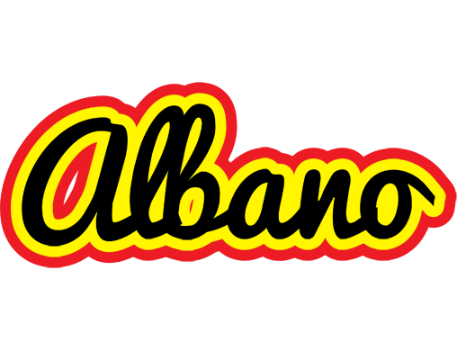 Albano flaming logo