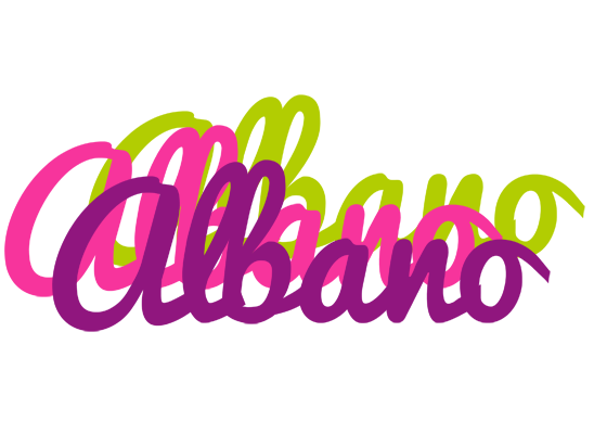 Albano flowers logo