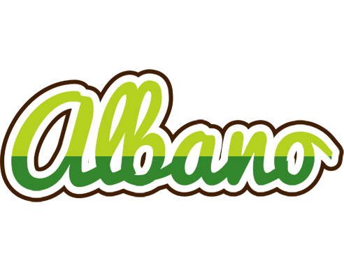 Albano golfing logo