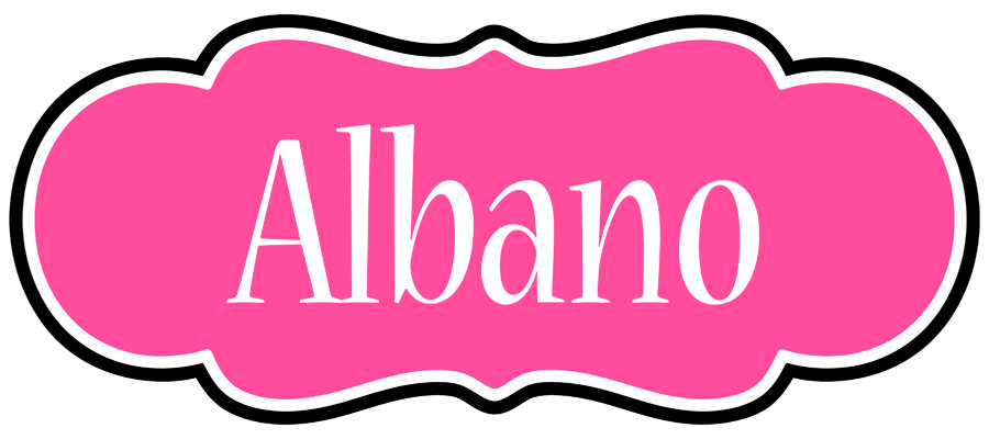 Albano invitation logo