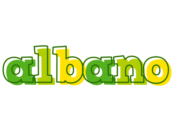 Albano juice logo