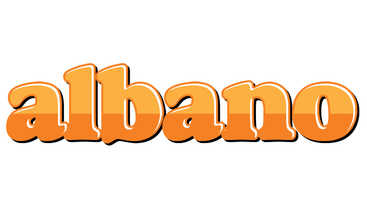 Albano orange logo