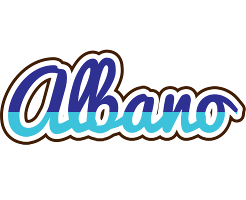 Albano raining logo