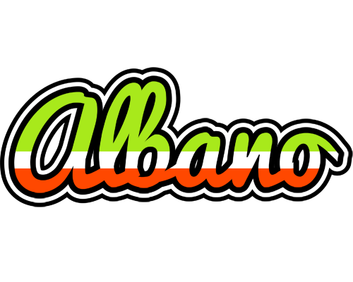 Albano superfun logo