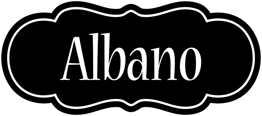 Albano welcome logo