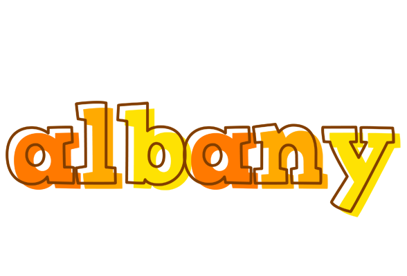 Albany desert logo