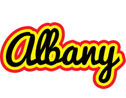 Albany flaming logo