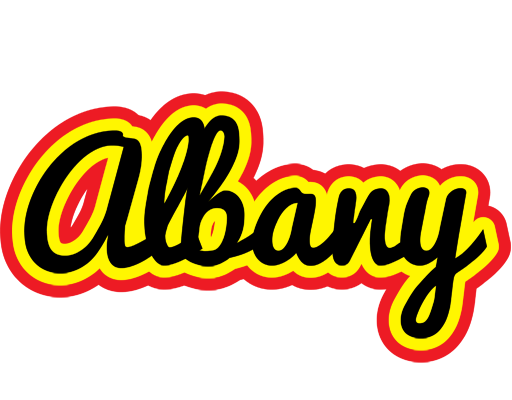 Albany flaming logo