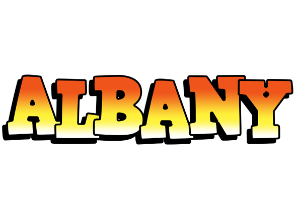 Albany sunset logo