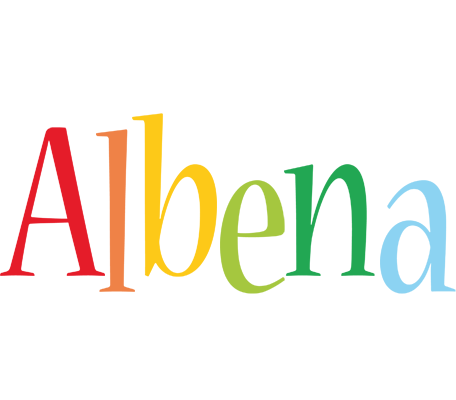 Albena birthday logo