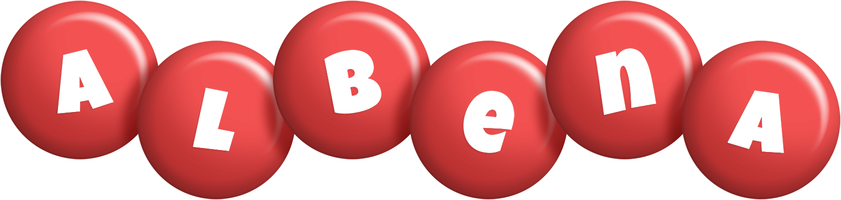 Albena candy-red logo