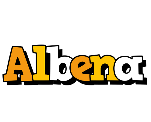 Albena cartoon logo