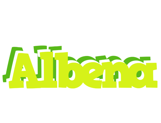 Albena citrus logo