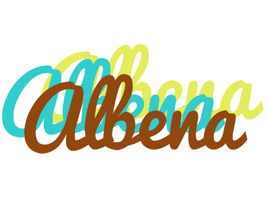 Albena cupcake logo