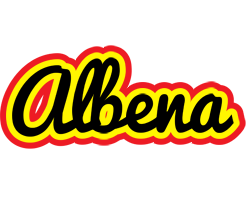 Albena flaming logo