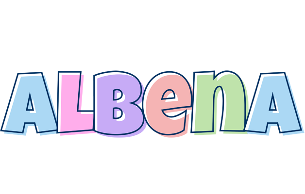 Albena pastel logo