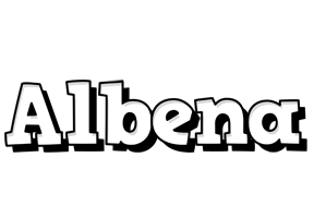 Albena snowing logo