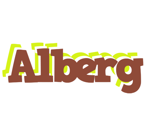 Alberg caffeebar logo